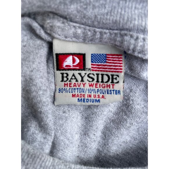 John Deere Gray Long Sleeve Shirt Medium USA Team Ottumwa 2015 Heavyweight - Picture 5 of 8